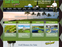 Tablet Screenshot of golfhomeguru.com